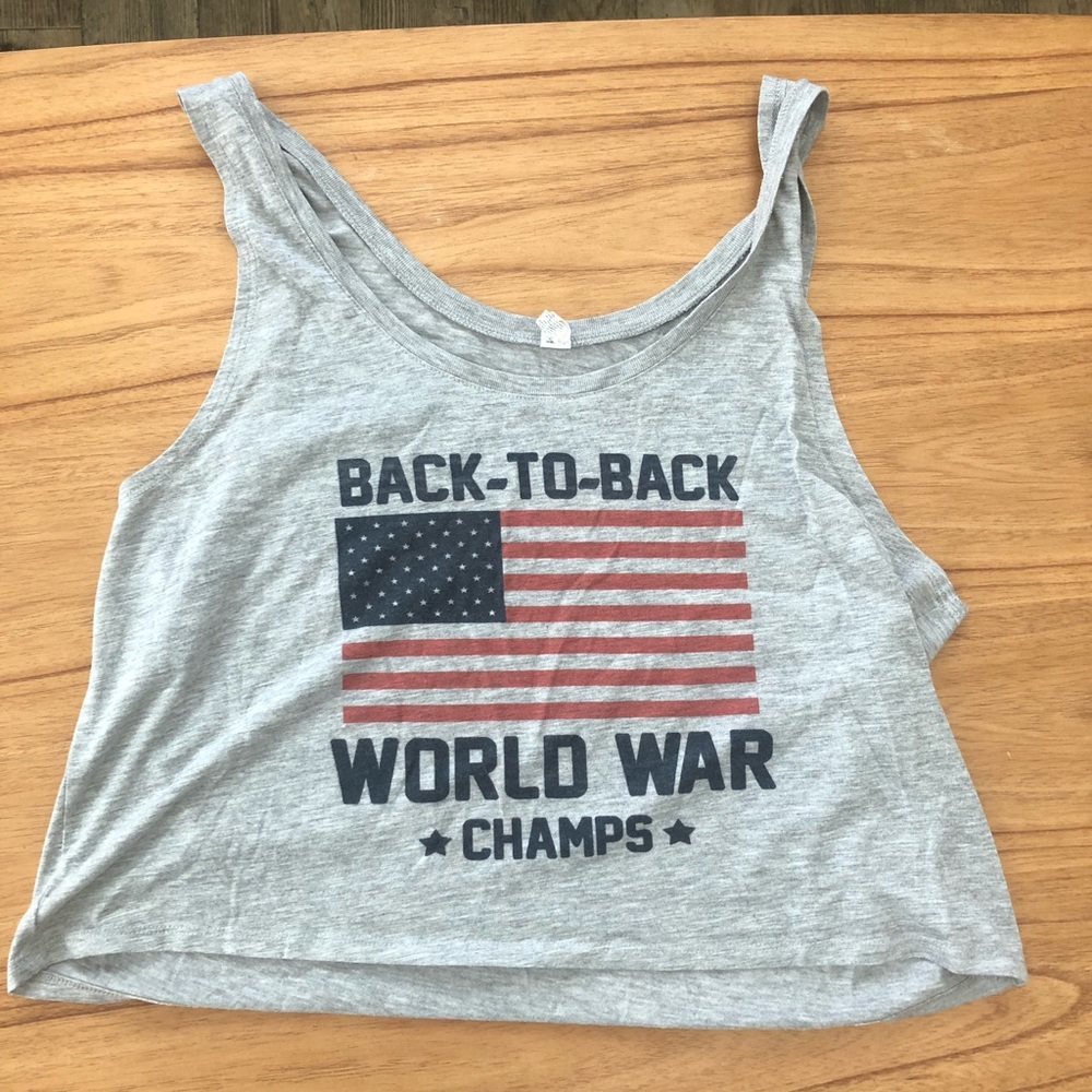 America Crop Top